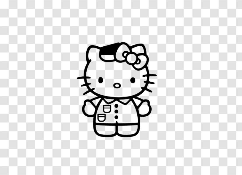 T-shirt Hello Kitty Coloring Book Sticker Colouring Pages - Flower Transparent PNG