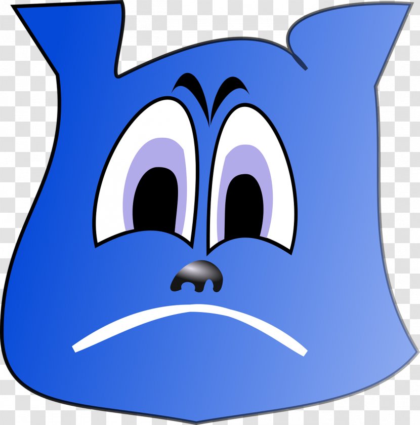 Sadness Cartoon Crying Emotion - Face Transparent PNG