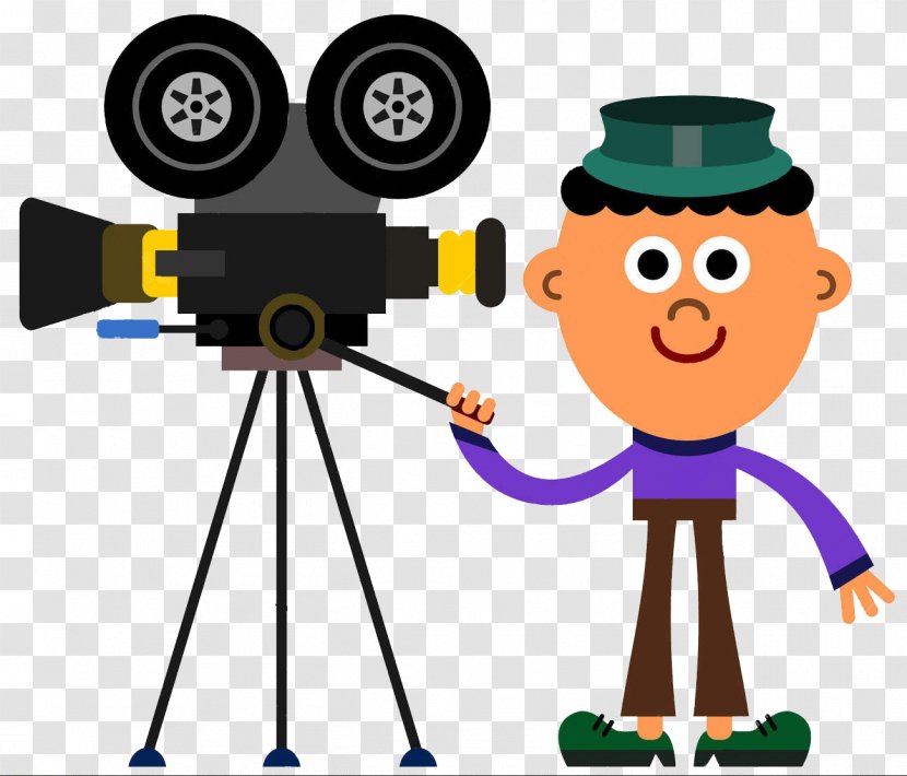 Movie Camera Film Photography Operator - Elements Transparent PNG