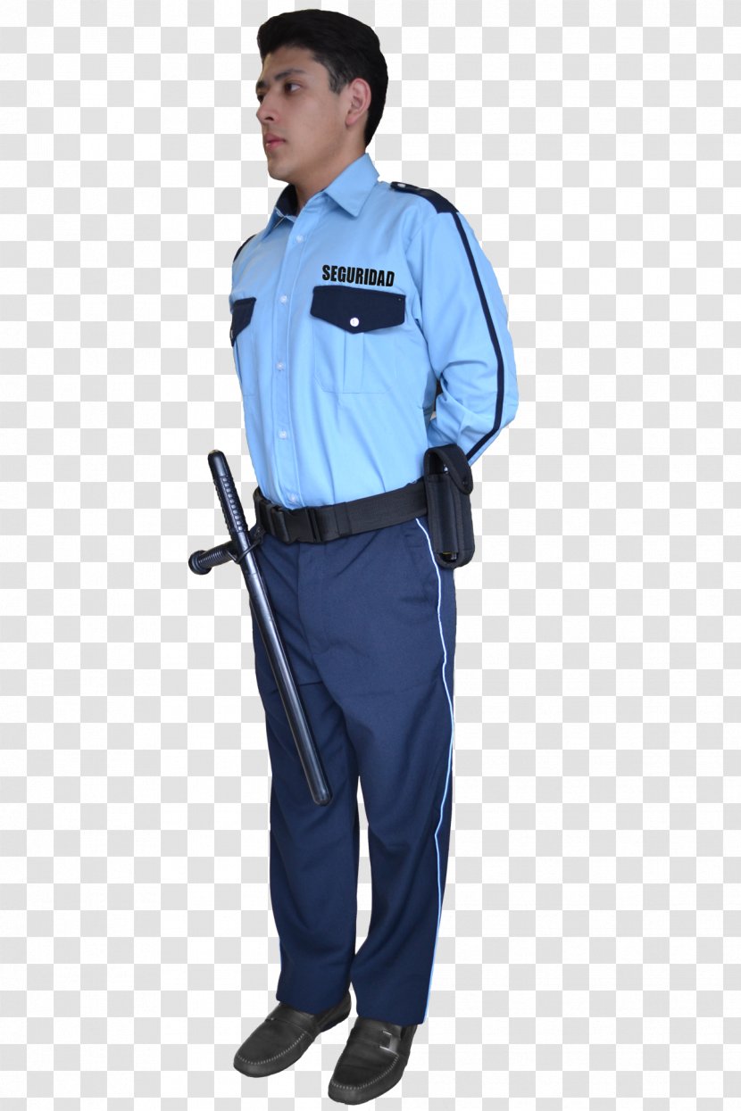 Uniform Security Company Guard Police Officer - Sleeve Transparent PNG