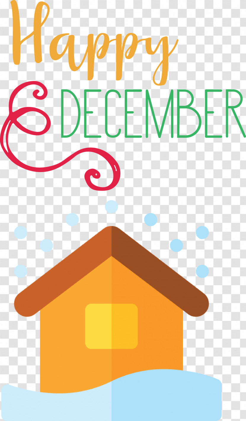 Happy December Winter Transparent PNG