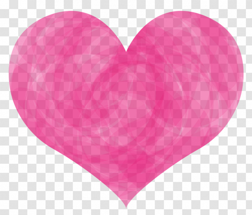 Heart Pink Magenta Purple Pattern Transparent PNG