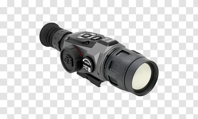 Thermal Weapon Sight Telescopic American Technologies Network Corporation Optics High-definition Television - Monocular Transparent PNG