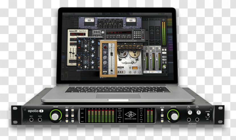 Universal Audio Apollo 8p 8 Quad Duo - Thunderbolt - Softube Console 1 Mkii Transparent PNG