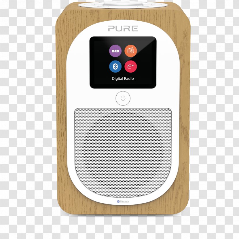 PURE FM/DAB/DAB + Evoke Digital Audio Broadcasting Radio - Data Transparent PNG