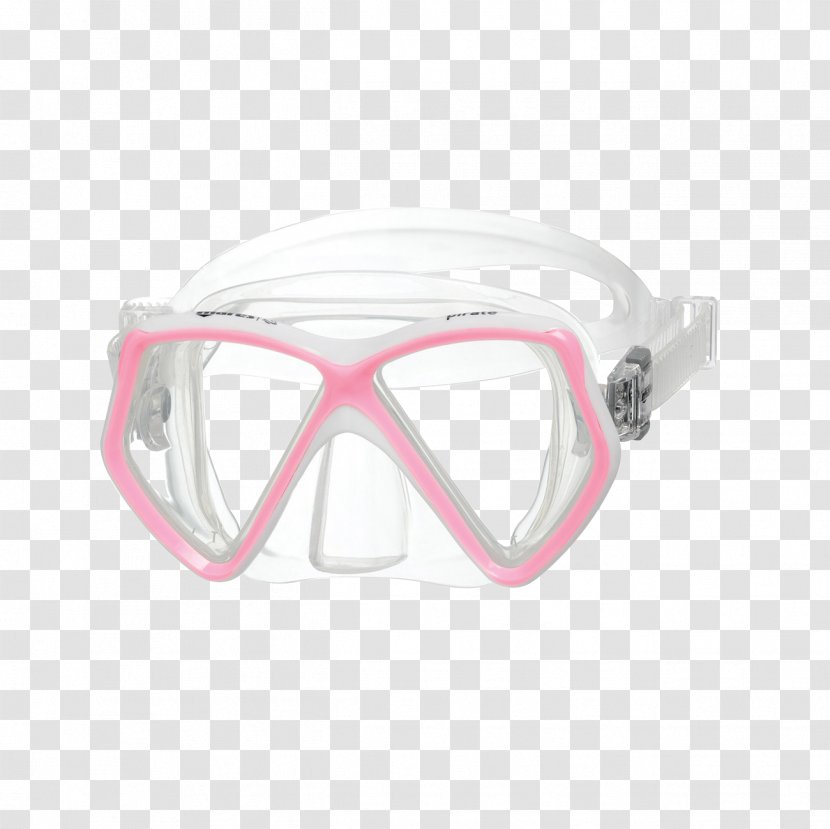 Snorkeling Mares Underwater Diving Scuba Set - White - Mask Transparent PNG