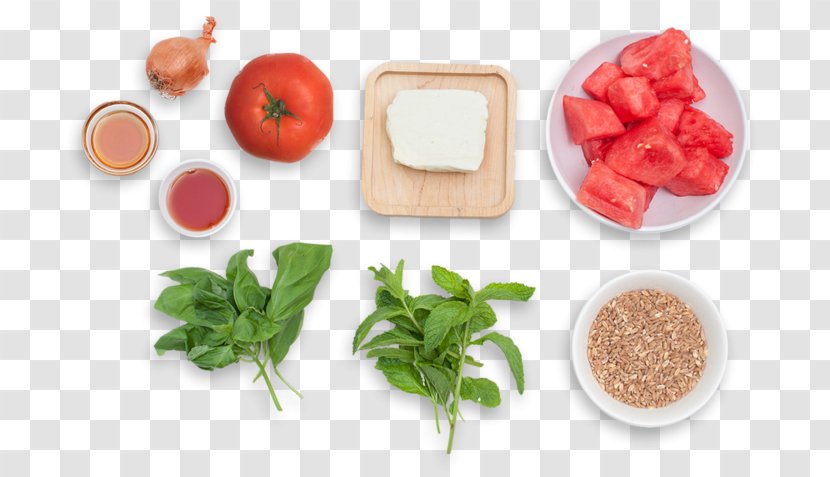 Halloumi Vegetarian Cuisine Food Salad Farro - Natural Foods - Tomato Transparent PNG