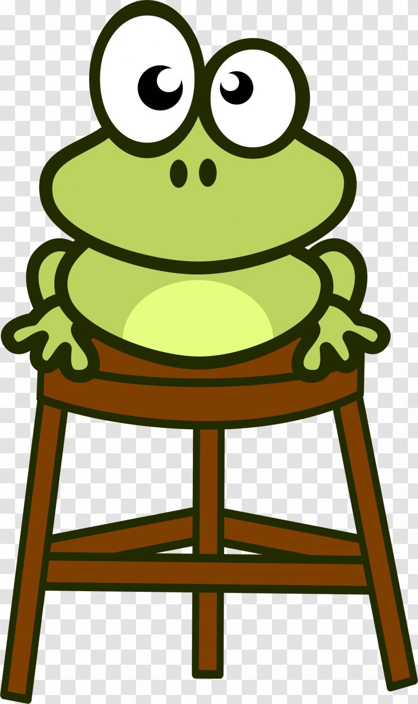 Frog Cuteness Cartoon Clip Art - Table - Amphibian Transparent PNG