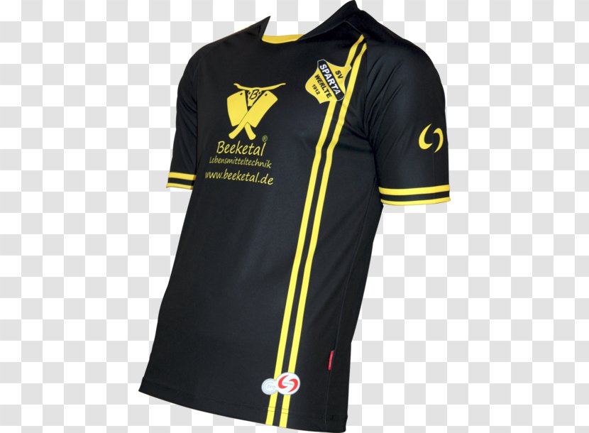 Sports Fan Jersey T-shirt Uniform Werlte - Yellow - Sparta Transparent PNG