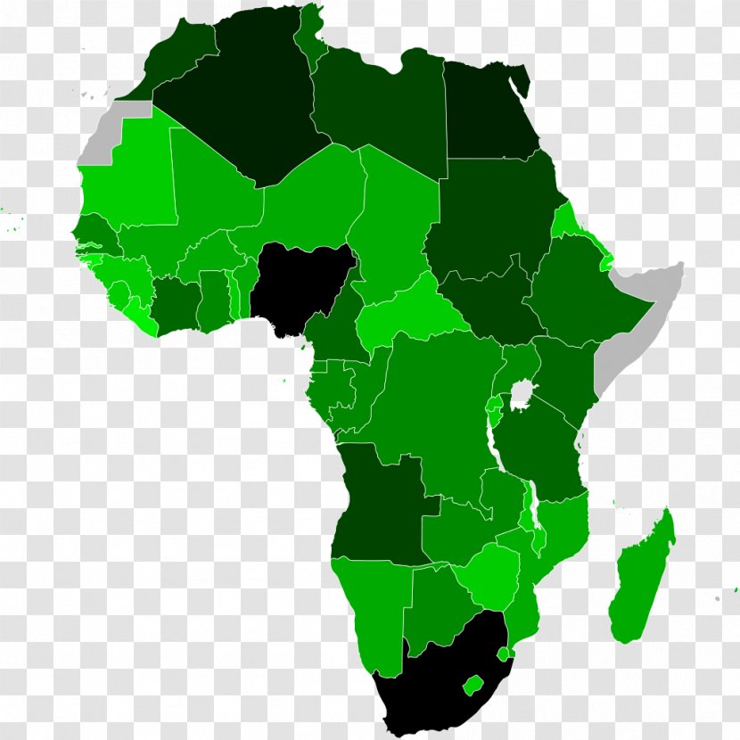 Africa Globe Vector Map - World Transparent PNG