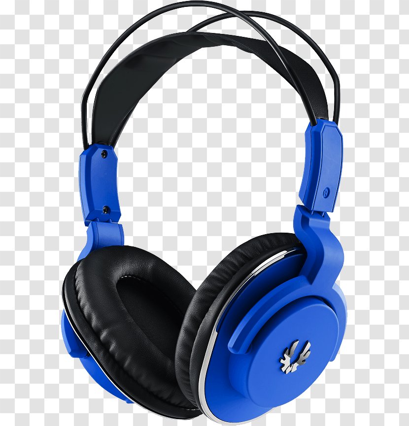 Microphone Headset Headphones Phone Connector Personal Computer - Electric Blue - Image Transparent PNG