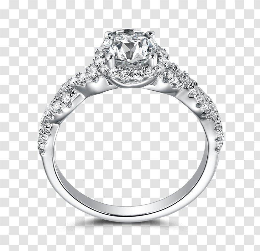 Wedding Ring Engagement Carat Diamond Transparent PNG