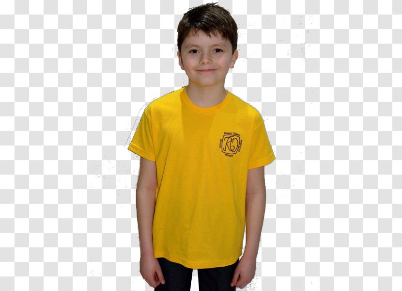 T-shirt Textile Sleeve Collar Sportswear - Shirt Transparent PNG