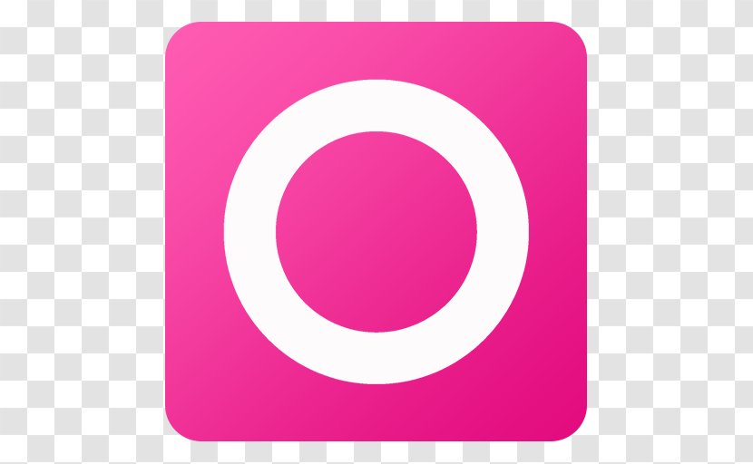 Pink Symbol Magenta - Orkut Transparent PNG