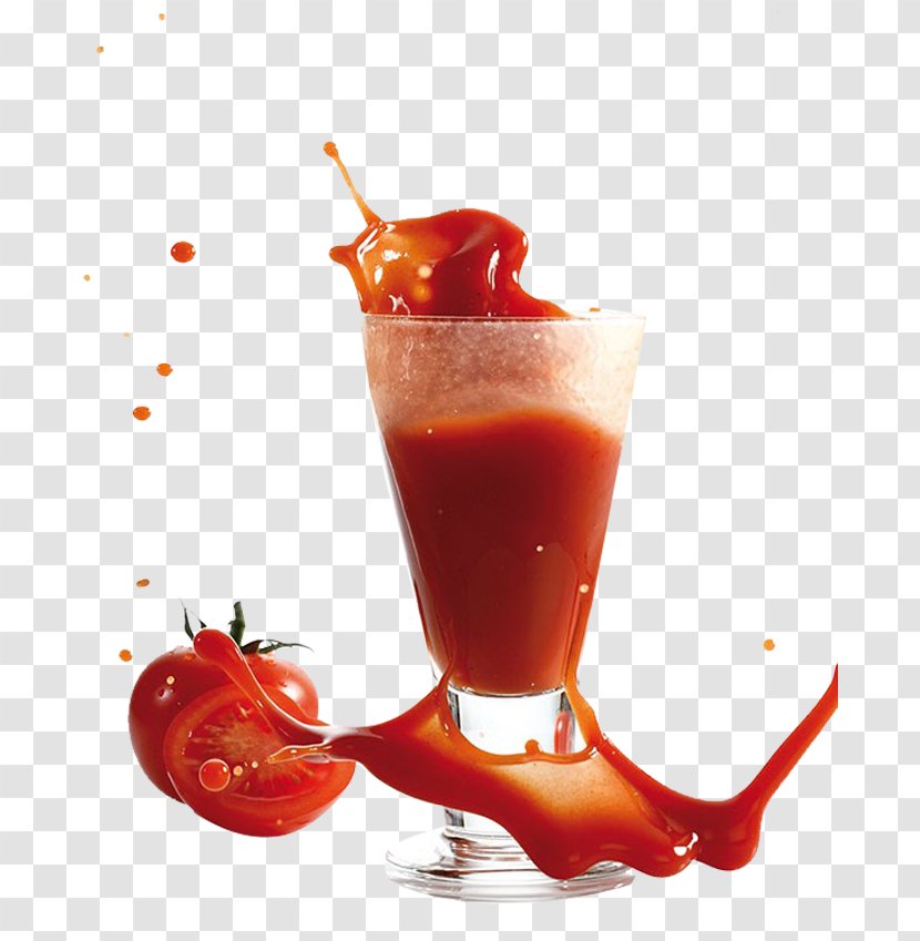 Tomato Juice Bloody Mary Smoothie Sea Breeze - Image Transparent PNG