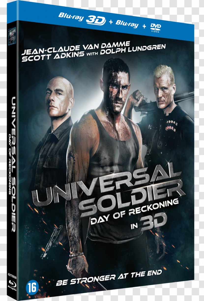 John Hyams Dolph Lundgren Day Of Reckoning Universal Soldier: Regeneration Blu-ray Disc - Poster - Soldiers Transparent PNG