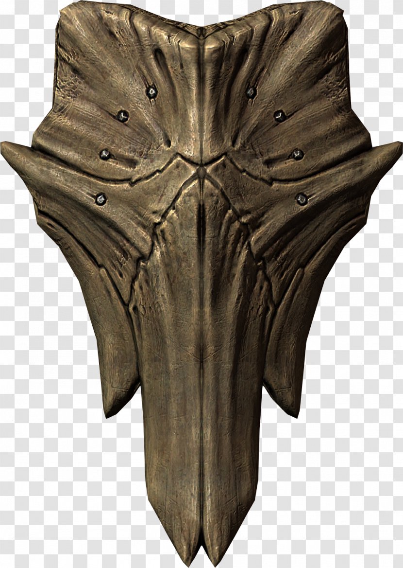 The Elder Scrolls V: Skyrim Dragon's Dogma Shield Weapon - Buckler - Bones Transparent PNG