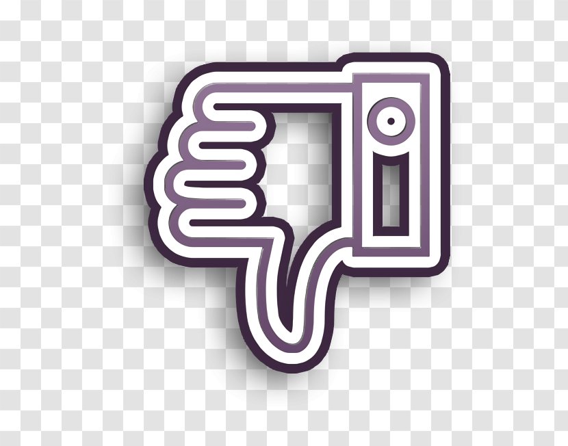 Essential Set Icon Dislike Finger - Symbol - Logo Transparent PNG