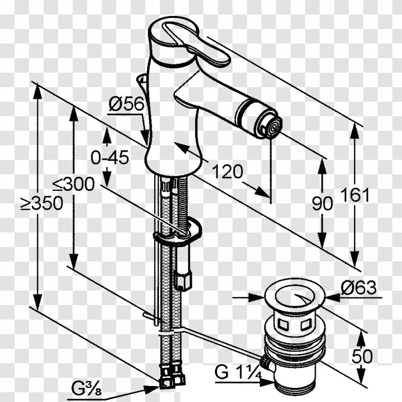 Tap Sink Kitchen Faucet Aerator Plumbing Fixtures - Hardware Transparent PNG