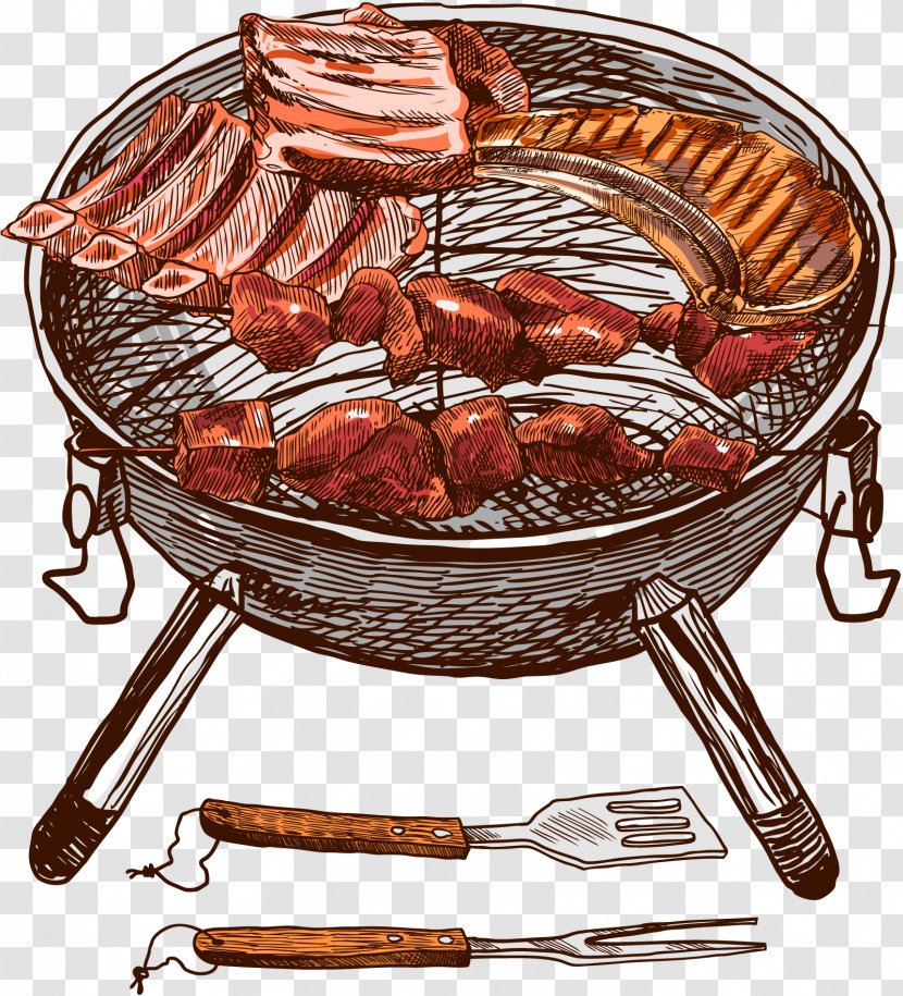 Barbecue Grill Spare Ribs Sauce - Stock Photography - Vector Transparent PNG