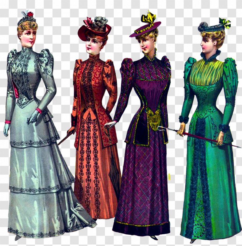 Victorian Era Regency Fashion - Clothing Transparent PNG