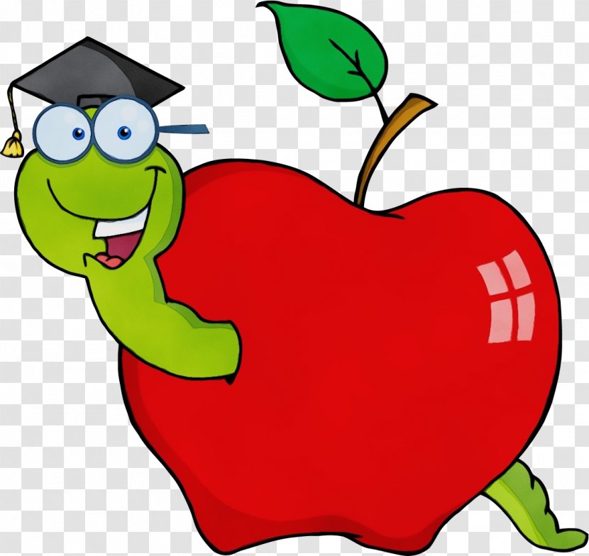 Green Clip Art Bell Pepper Cartoon Plant - Apple - Mcintosh Transparent PNG