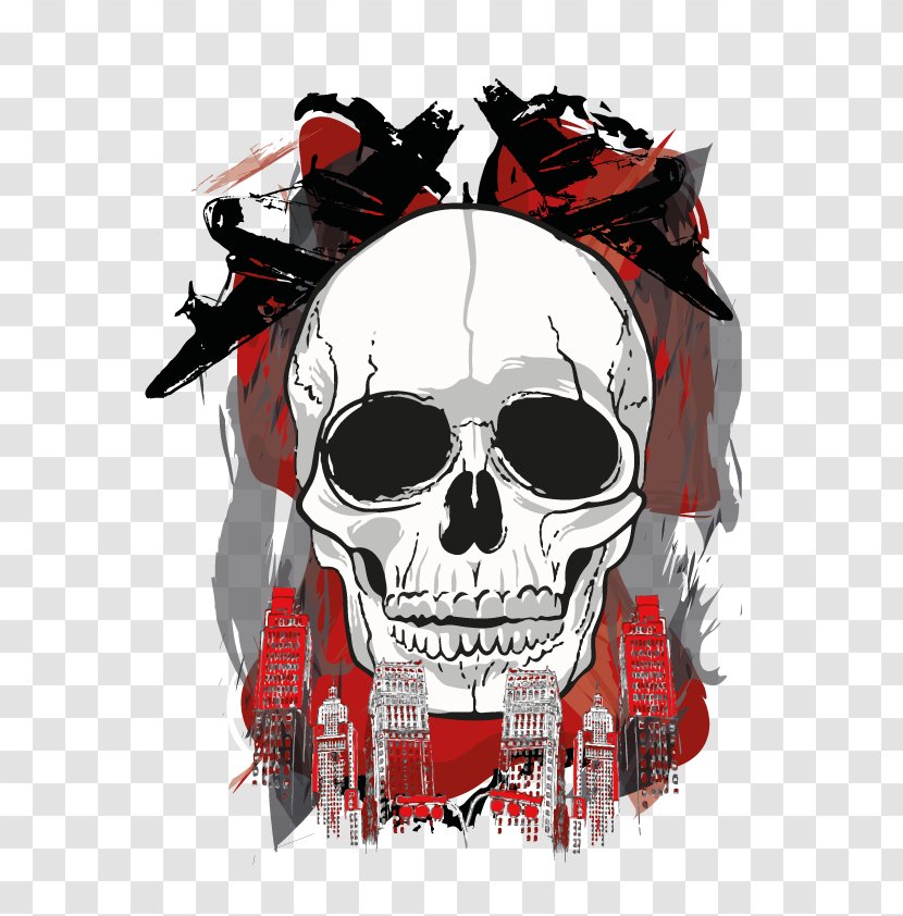 Skull Graphic Design Character Transparent PNG