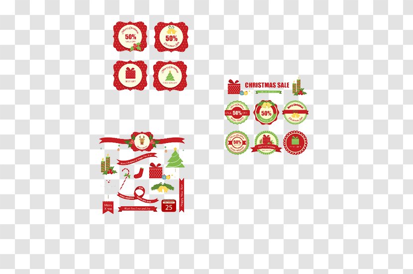 Christmas Icon Design - Pattern - Material Transparent PNG
