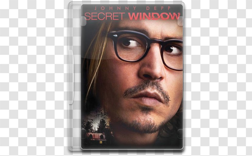 Johnny Depp Secret Window Mort Rainey Film Poster - Forehead Transparent PNG