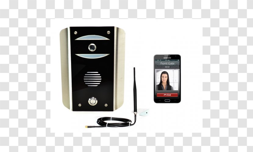 Wireless Intercom Video Door-phone Mobile Phones - Door Phone Transparent PNG
