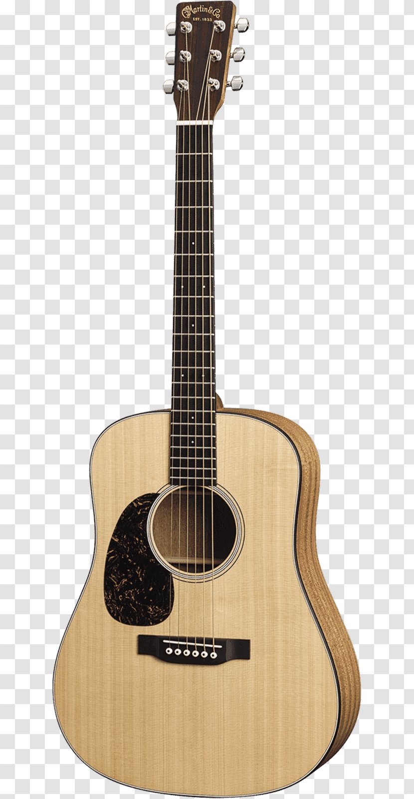 Acoustic-electric Guitar Dreadnought Musical Instruments - Silhouette Transparent PNG