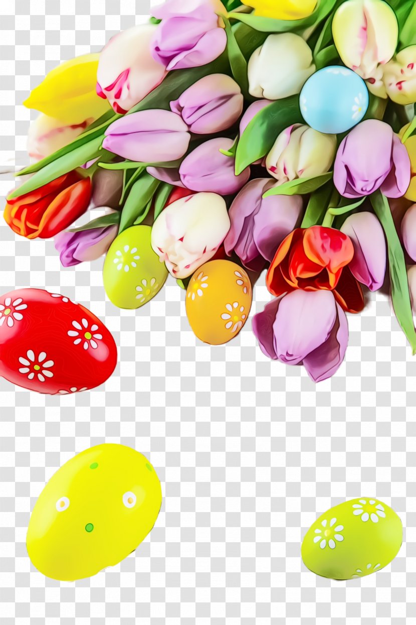 Easter Egg - Wet Ink - Flower Food Transparent PNG