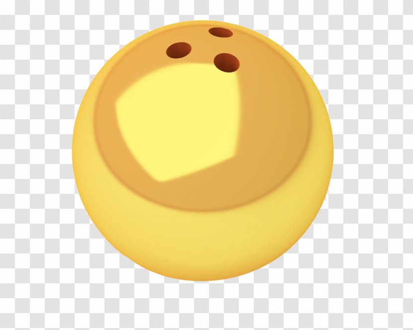 Smiley Yellow Material Circle - Smile - Bowling Transparent PNG