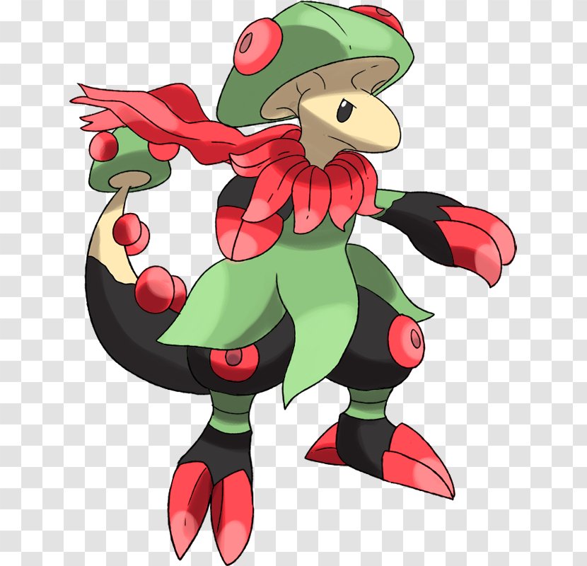 Breloom Shroomish Pokémon Pokédex Evolution - Flowering Plant - Hoenn Pokedex Transparent PNG