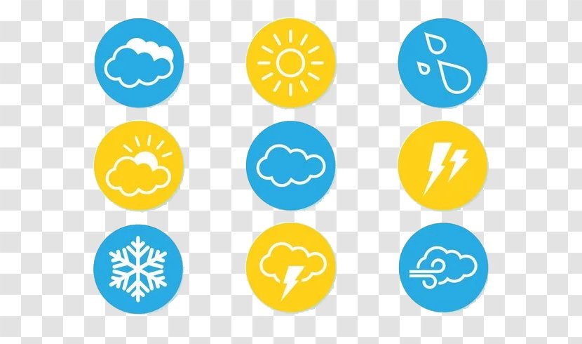 Weather Forecasting Wind Icon - Atmospheric Temperature - Vector New Sun Snowflakes Transparent PNG