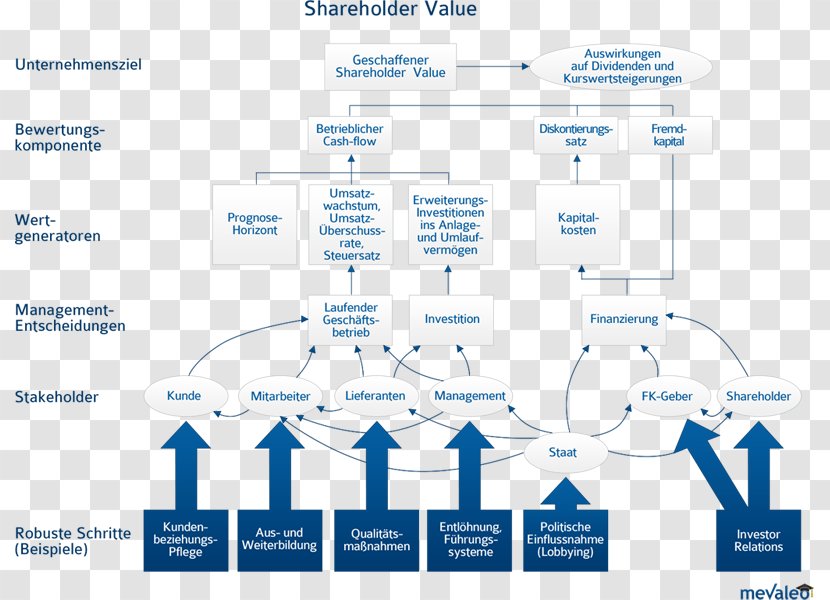 Shareholder Value Cost Of Capital Business Administration Equity - Text - Flows Transparent PNG