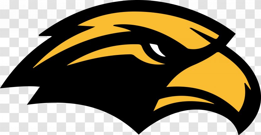 University Of Southern Mississippi Miss Golden Eagles Football Lady Women's Basketball American Conference USA - Facial Hair - Eagle Transparent PNG