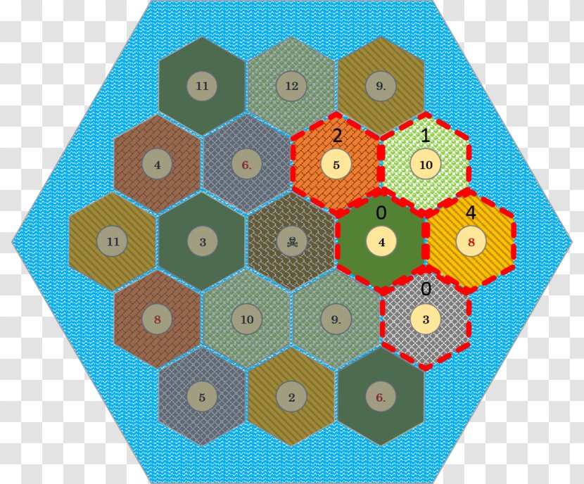 Catan Board Game Strategy Pattern - Suneo Transparent PNG