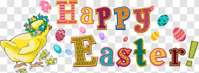 Easter Bunny Clip Art - Food - Happy Letters Transparent PNG