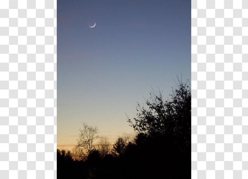 Moon Crescent Lunar Calendar Month - Horizon Transparent PNG