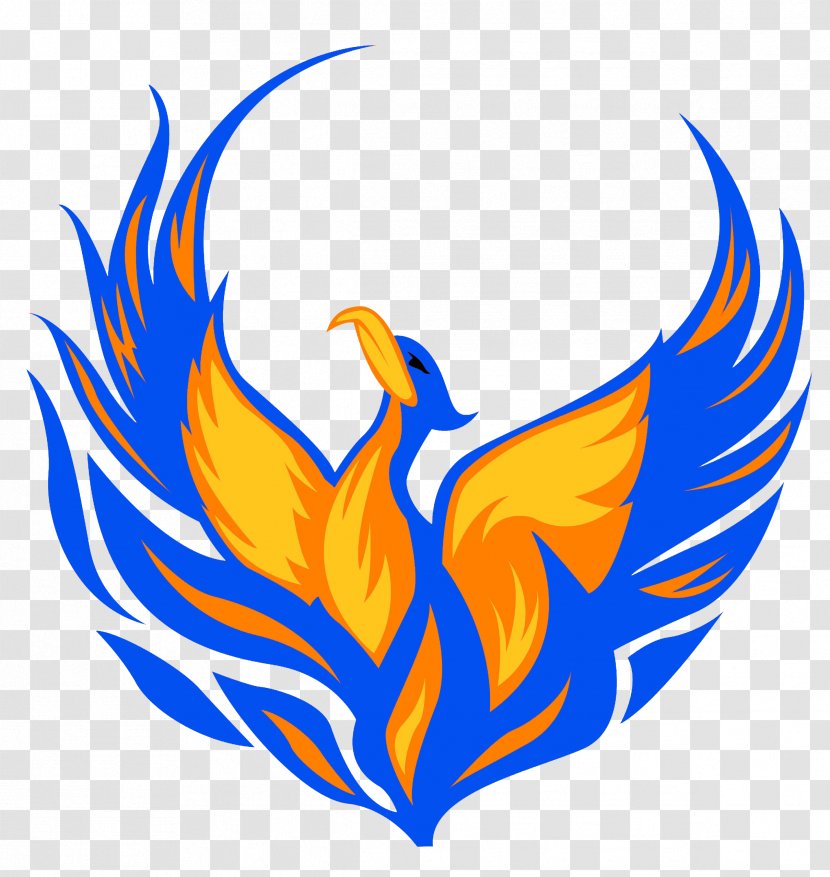 Phoenix Mythology Legendary Creature Tattoo - Vertebrate - Logo Transparent PNG