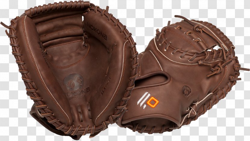 Baseball Glove Nocona Athletic Goods Company Catcher Rawlings - Chocolate Transparent PNG