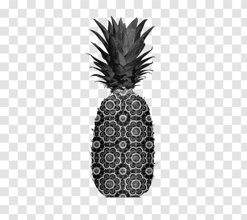 Poster Black And White Plakat Naukowy Dxe9coration Photography - Drawing - Pineapple Transparent PNG