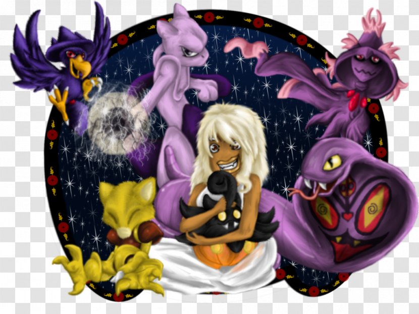 Illustration Cartoon Purple Legendary Creature - Void Fantasy Transparent PNG