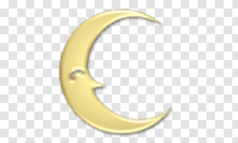 Crescent Material Circle Body Jewellery - Symbol Transparent PNG