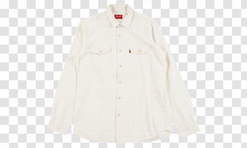 Blouse Collar Button Clothes Hanger Outerwear - Sleeve Transparent PNG