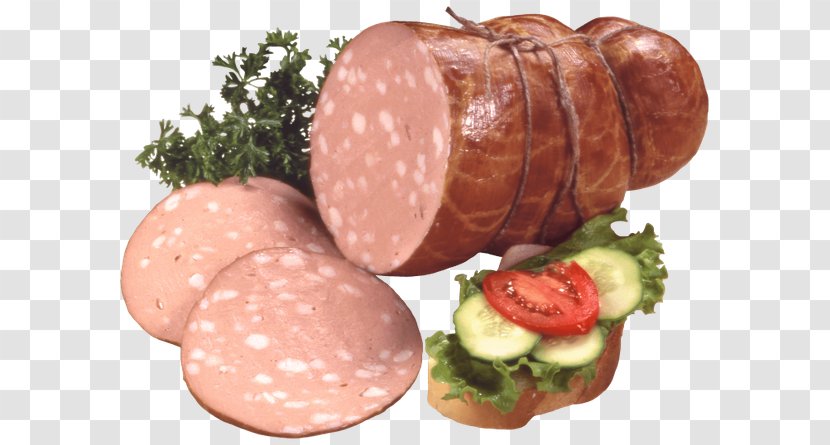 Ham Butterbrot Bacon Prosciutto Sausage - Liverwurst Transparent PNG