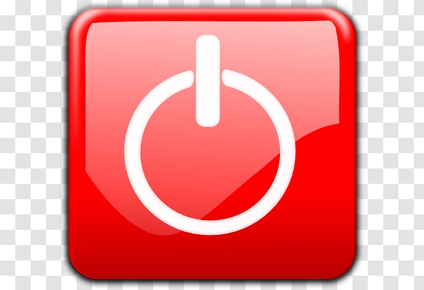 Button Shutdown Clip Art - Sign - Icons Download Transparent PNG