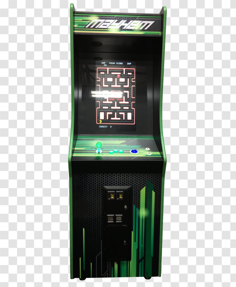 Arcade Cabinet Ms. Pac-Man Galaga Golden Age Of Video Games - Recreation Room - Game Transparent PNG