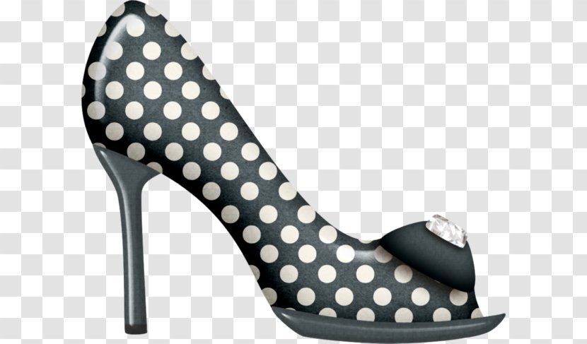 High-heeled Footwear Shoe Illustration - Ms. Dot High Heels Transparent PNG